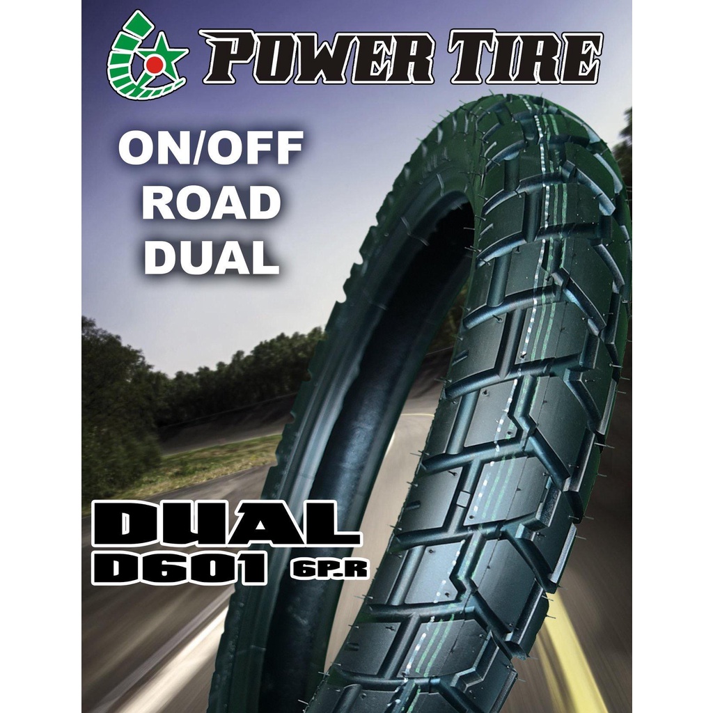 Dual Sports D601 Power Tire 6 Ply Rating Shopee Philippines