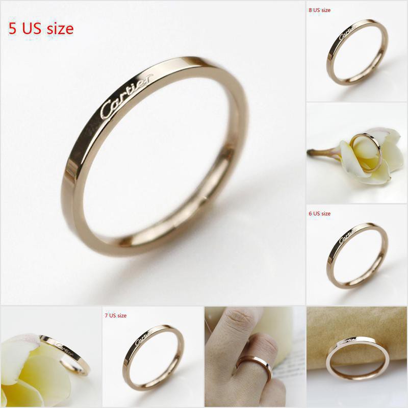 cartier simple ring