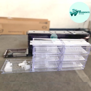 Aquarium  Tank 120cm Trickle Superbiological Filter Pull Out Tray Type Double Drawer with Rain Bar