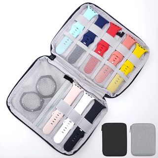 Watch Band Case Storage Bag  / Travel Organizer Bag For  Smartwatch Strap Watchbands Box Pouch