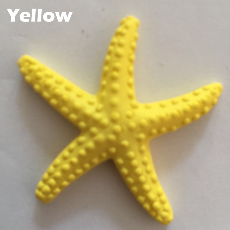ECO-FRIENDLY PLASTIC BEACH COASTAL SIMULATION STARFISH DIY CRAFT ORNAMENT FADDIS 