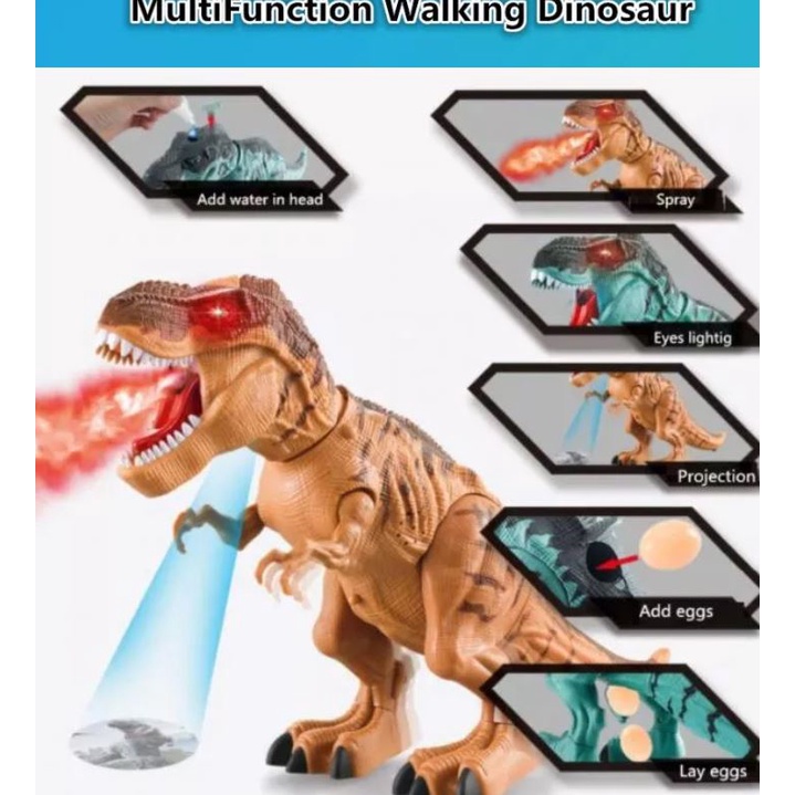 Battery Operated SUPER SALE !! Large Electric Dinosaur Toys Walking