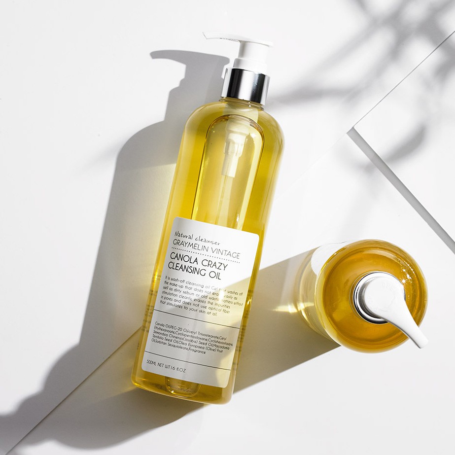 Graymelin Canola Crazy Cleansing Oil 500ml Shopee Philippines