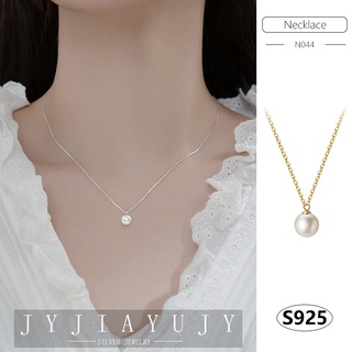  100% Real S925 Silver Jewelry 8MM Korean Necklace for