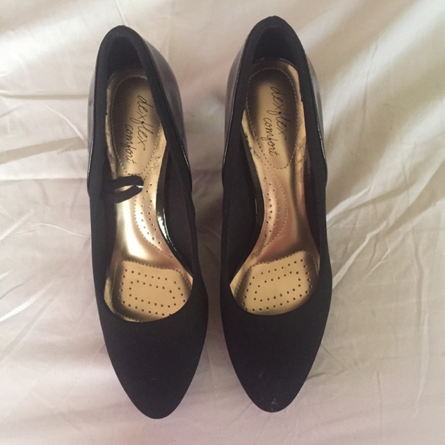 Payless Dexflex Comfort Black Shoes Pre Loved Shopee Philippines