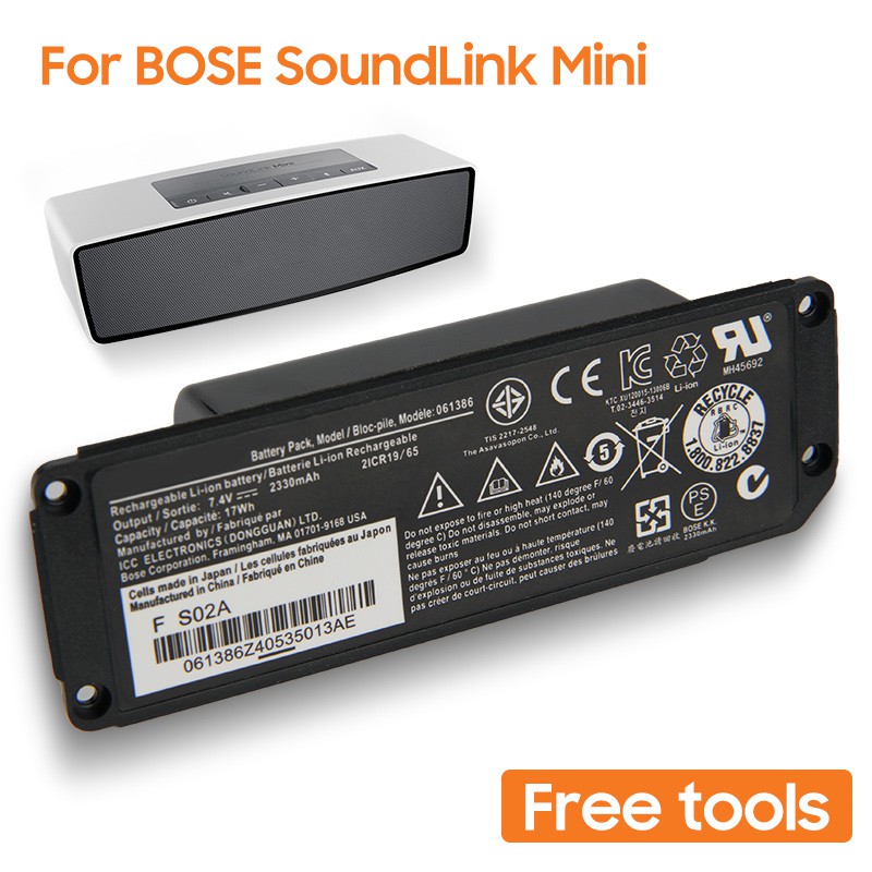 Original Replacement Battery 061384 063404 063287 061386 061385 For BOSE SoundLink Mini I Bluetooth #2