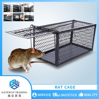 Metal Foldable   Cage  Trap  for  Mice  and  Rats