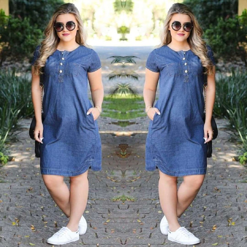 denim dress casual