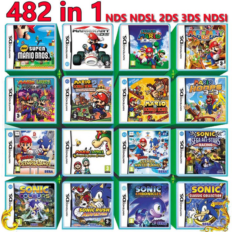 482 in 1 3ds game