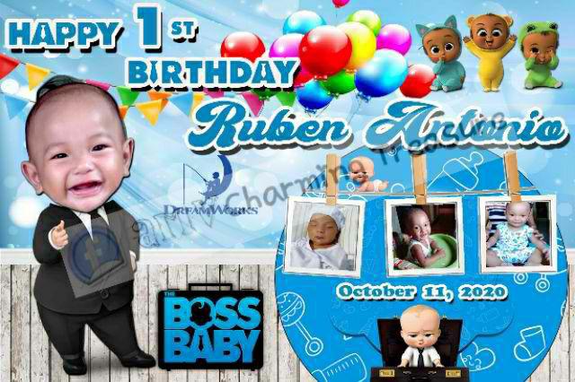 Boss Baby Birthday Tarpaulin