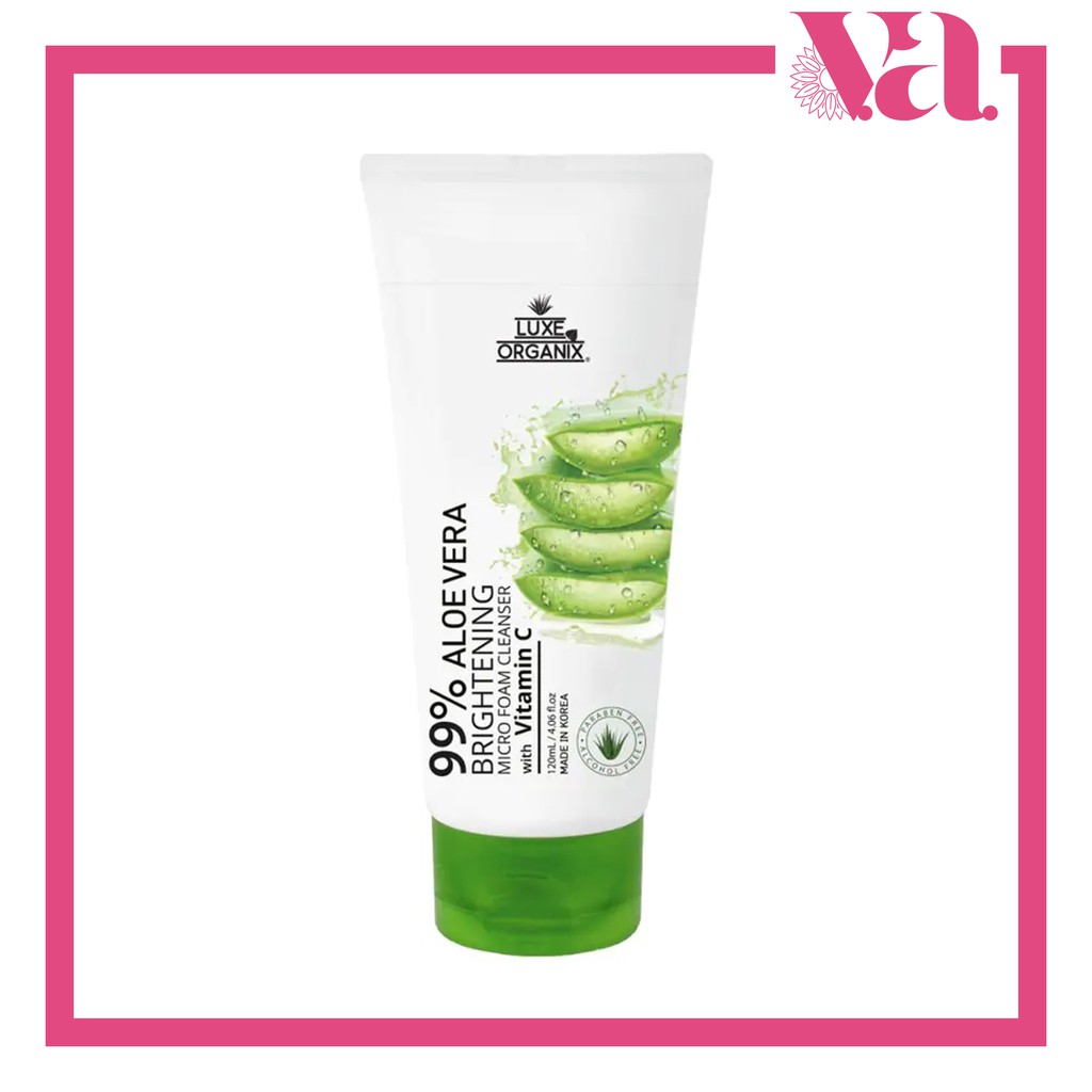 luxe organix 99 aloe vera