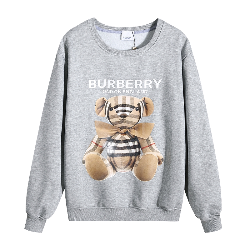 Burberry Plus Size Printed Long Sleeved Lovers Sweater sweatshirt | Shopee  Philippines