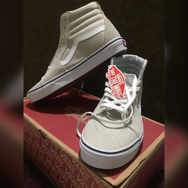 vans sk8 hi silver lining