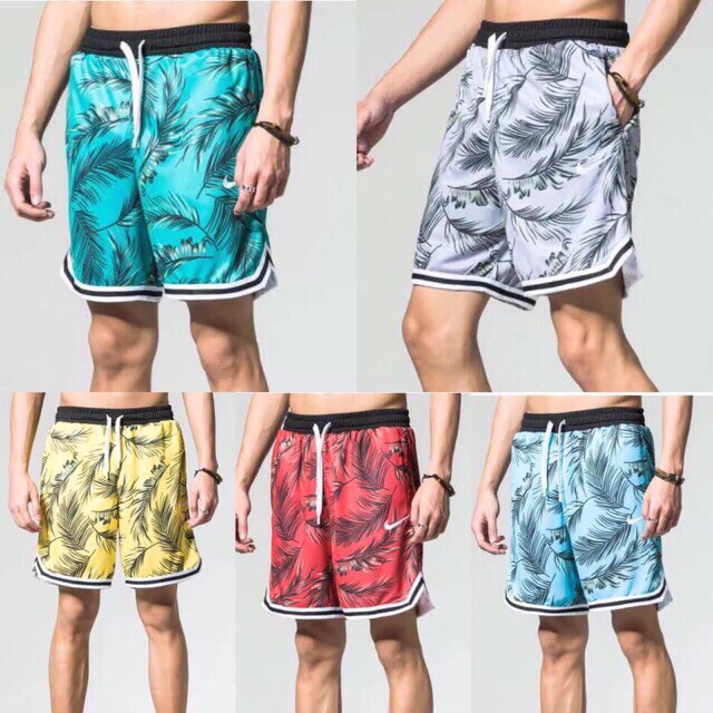 mens nike floral shorts