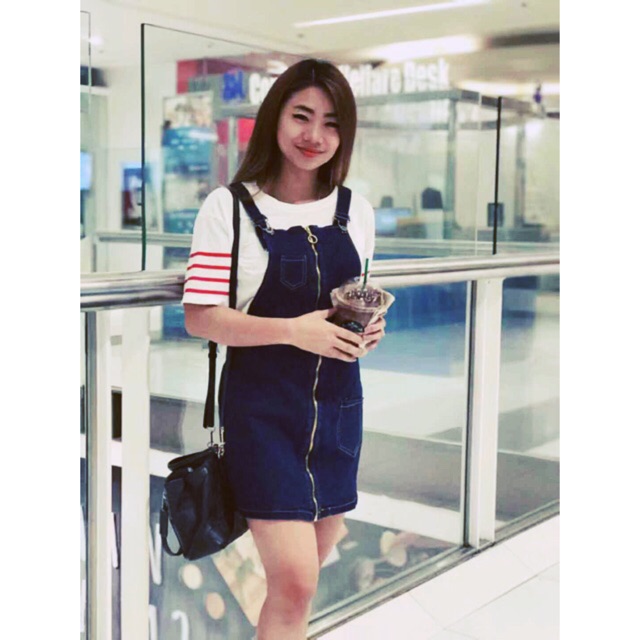 shopee jumper skirt