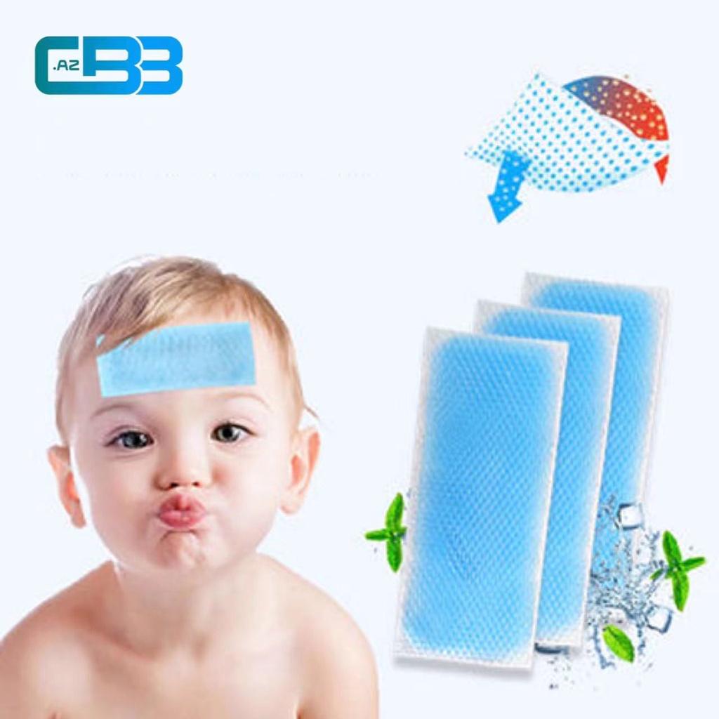 CBB Baby Fever Patches for kids Fever Discomfort & Pain Relief, Cooling ...