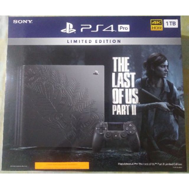 ps4 pro last of us limited edition
