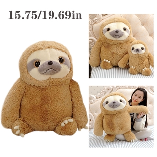 fluffy sloth toy