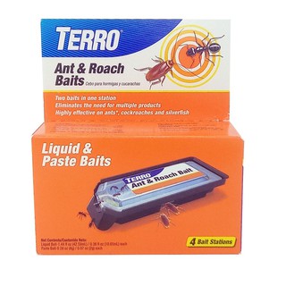 Terro Ant & Roach Baits (4 Baits per Box) USA
