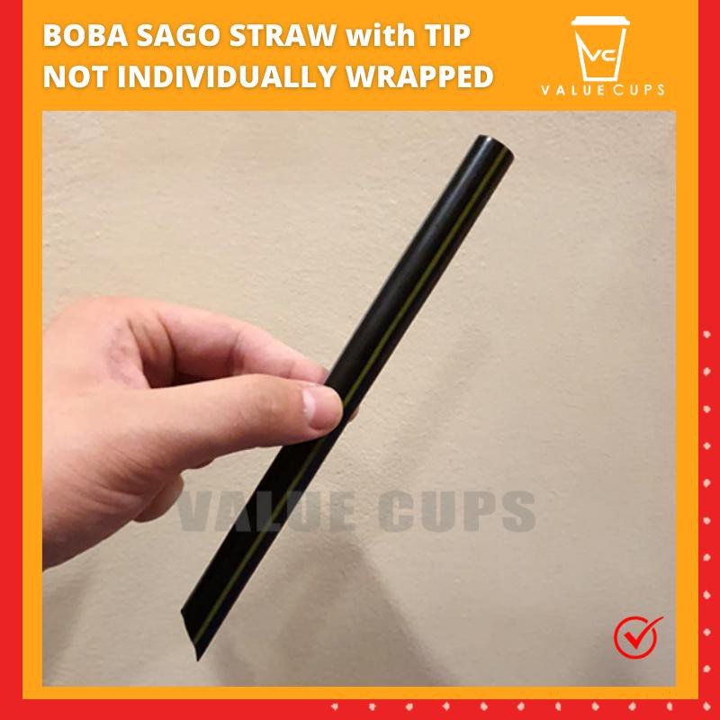 Boba Sago Straw with Tip 1 Kilo (Not Individually Wrapped) (VC ...