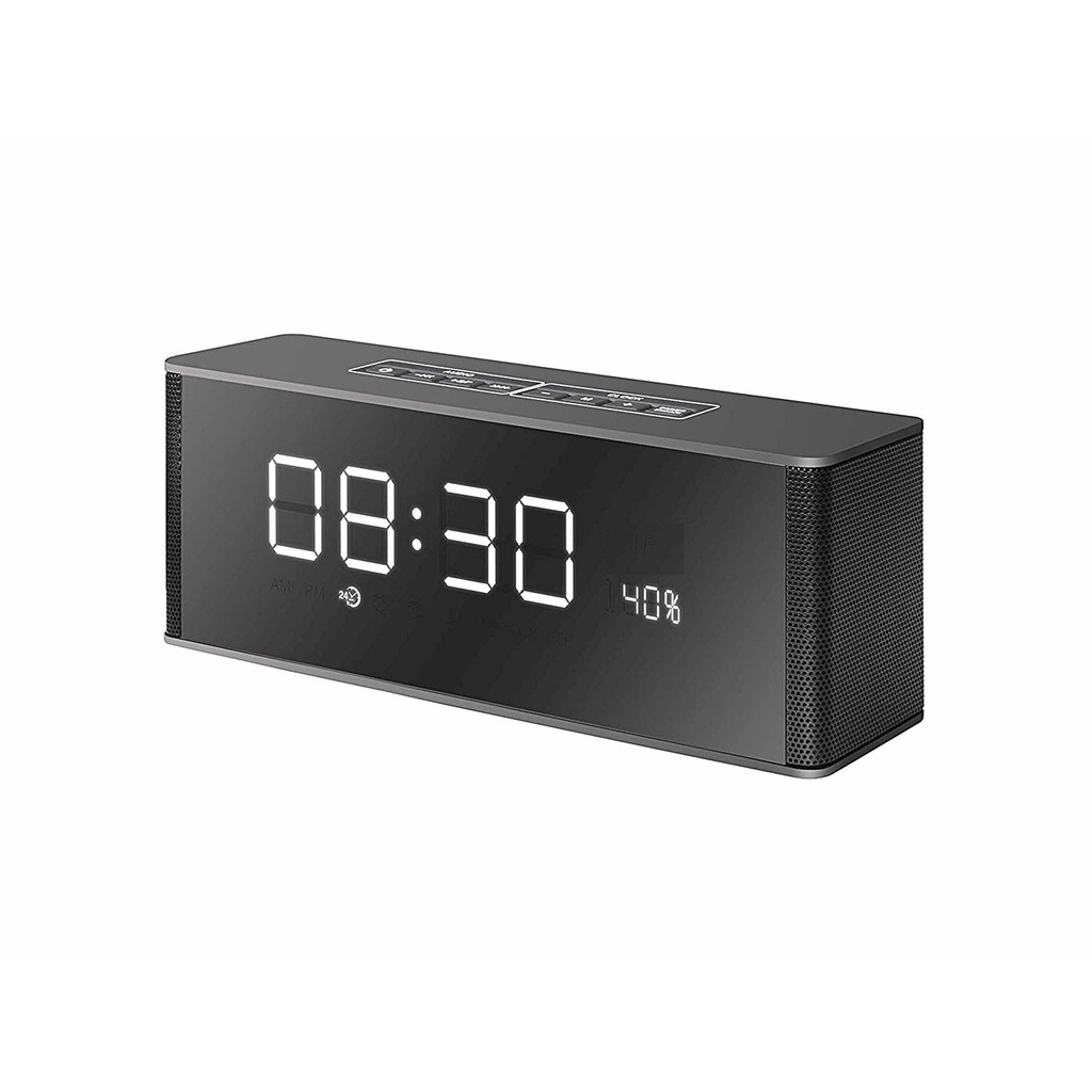 Ravio Mini 10w Bluetooth Speaker Alarm Clock And Radio Shopee Philippines
