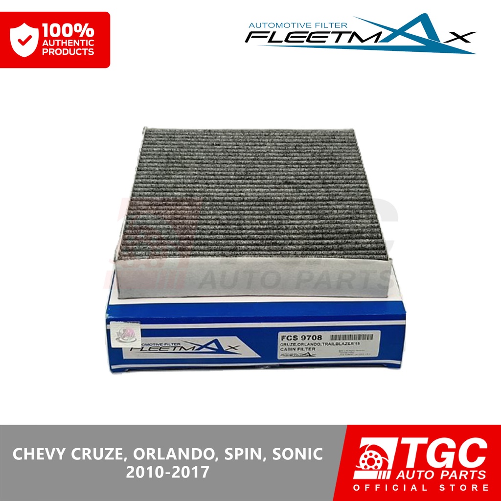 Fleetmax Cabin Filter / Aircon Filter Chevrolet Cruze Orlando Spin