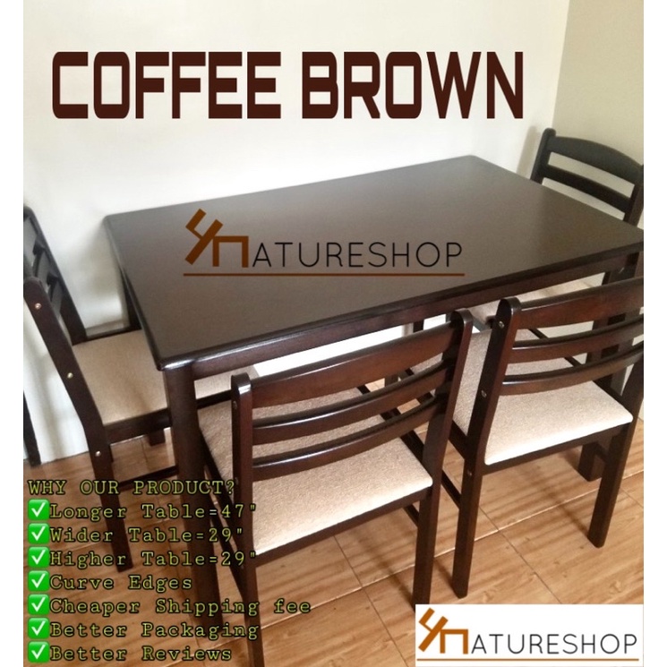 4 Seaters Dining Sets Shopee Philippines