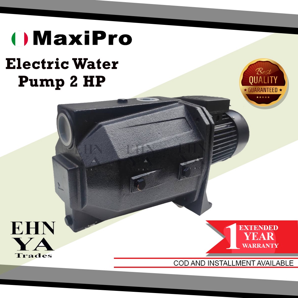 Maxipro Electric Water Pump 2 HP Shopee Philippines