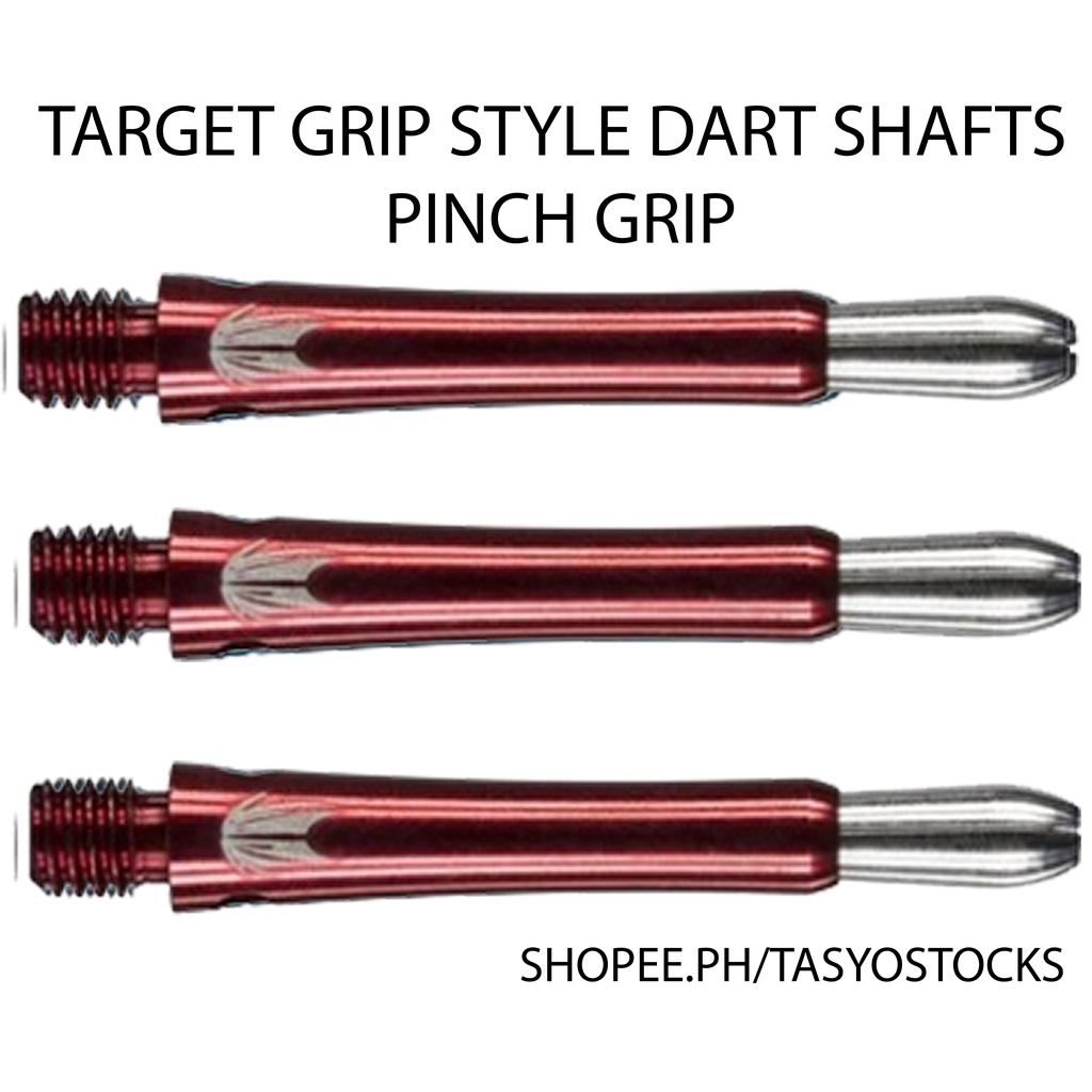 TARGET GRIP STYLE DART STEMS / SHAFTS PINCH GRIP [SHORT] Shopee