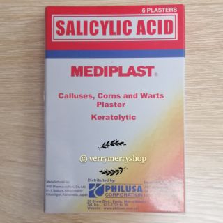 salicylic plaster warts mediplast calluses corns kulugo
