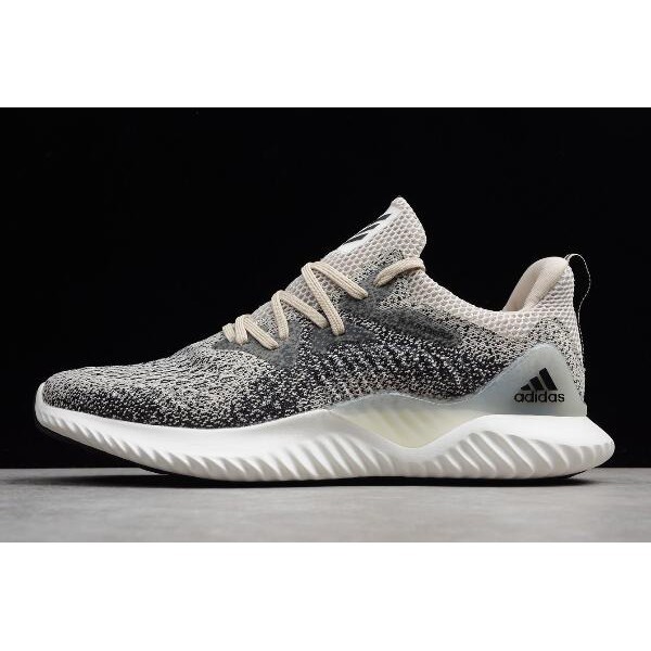 2018 adidas AlphaBounce Beyond M Beige Black B42287 Free Shipping | Shopee  Philippines