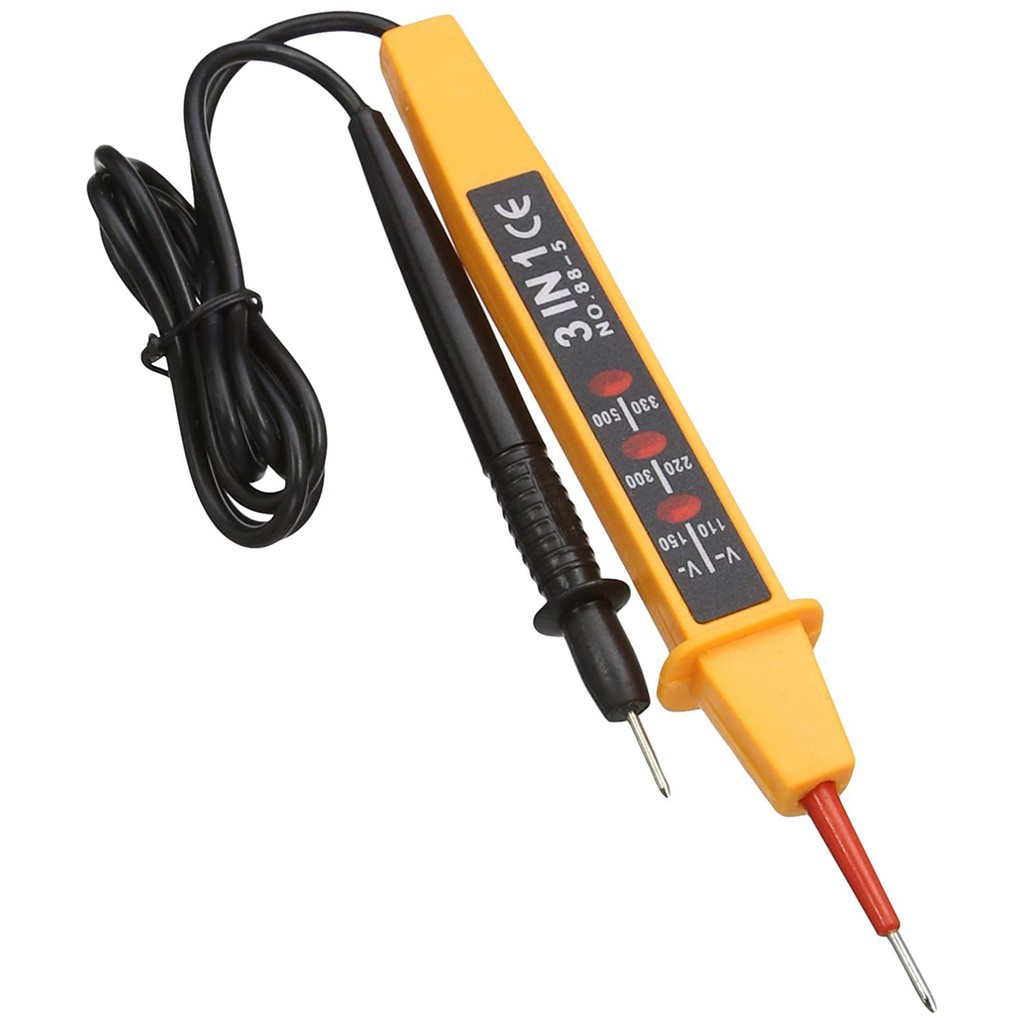 Multi Circuit Electrical Tester Detector 6380V AC DC Voltage 12V 24V