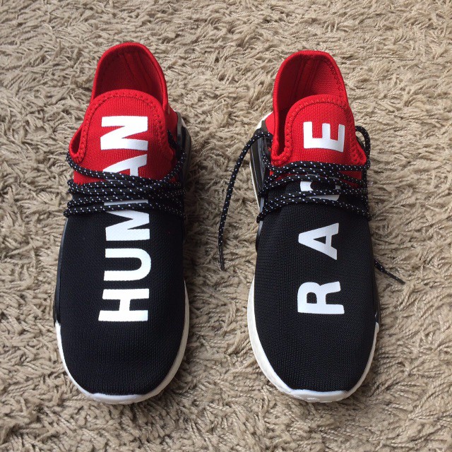 black and red human race