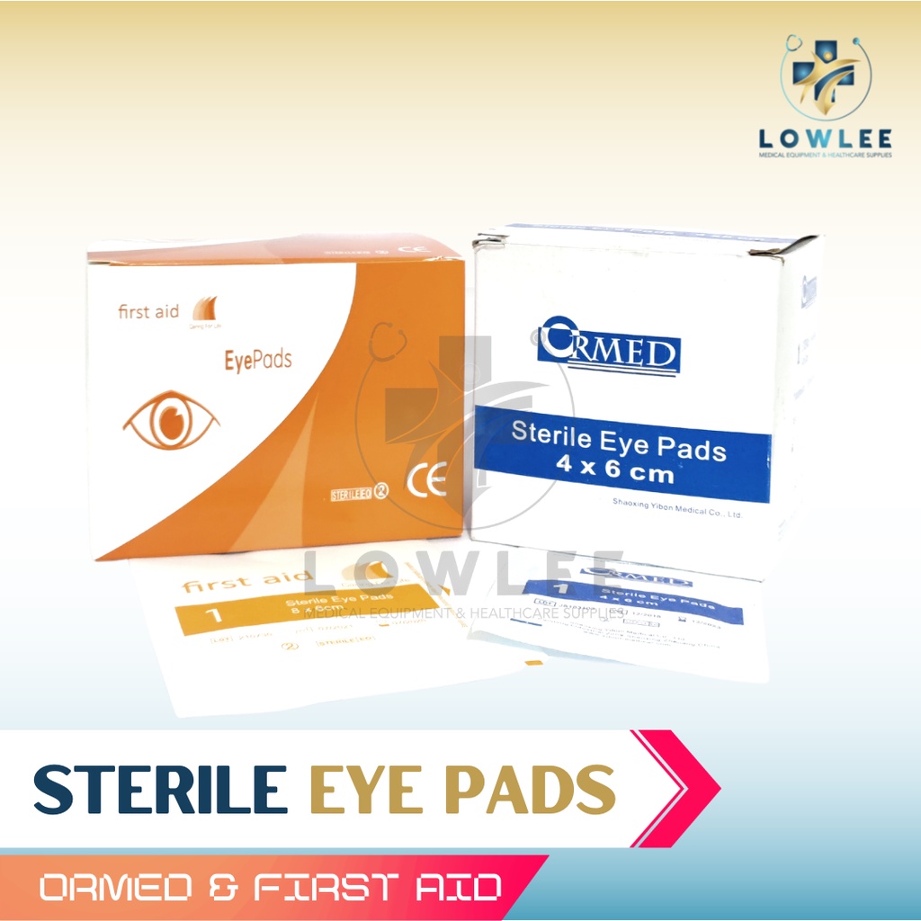 Ormed Sterile Eye Pads [First Aid/Ormed] Shopee Philippines
