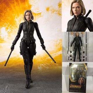Avengers S H F Infinity War Black Widow Scarlett Johansson Figure Shopee Philippines - avengers infinity war roblox movie