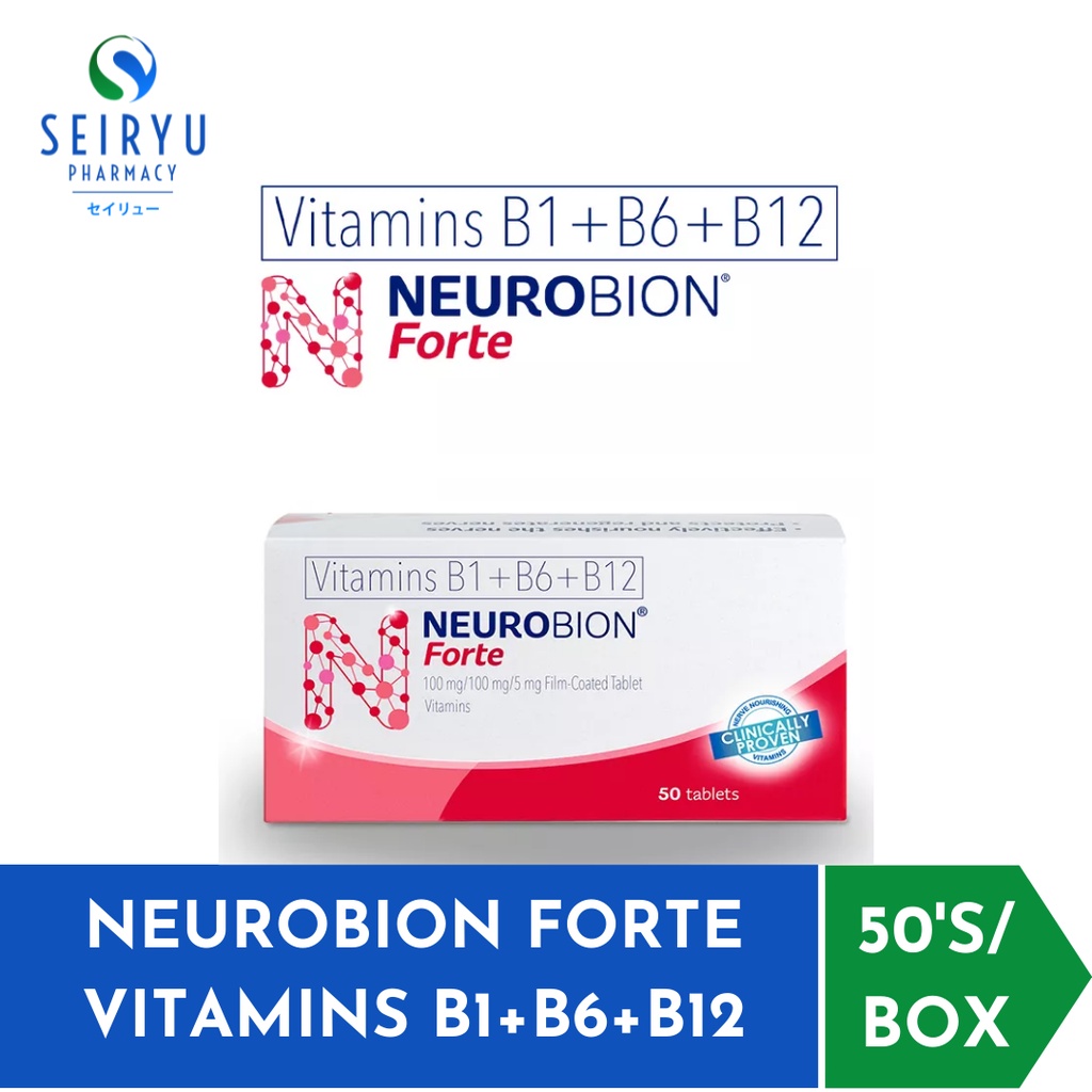 NEUROBION VITAMINS B1+B6+B12 TABLETS