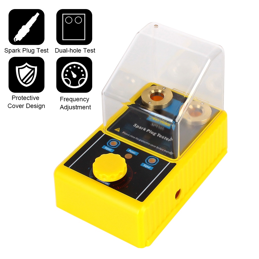 2 Hole Spark Plug Analyzer Ignition Testers Automotive Tool Auto