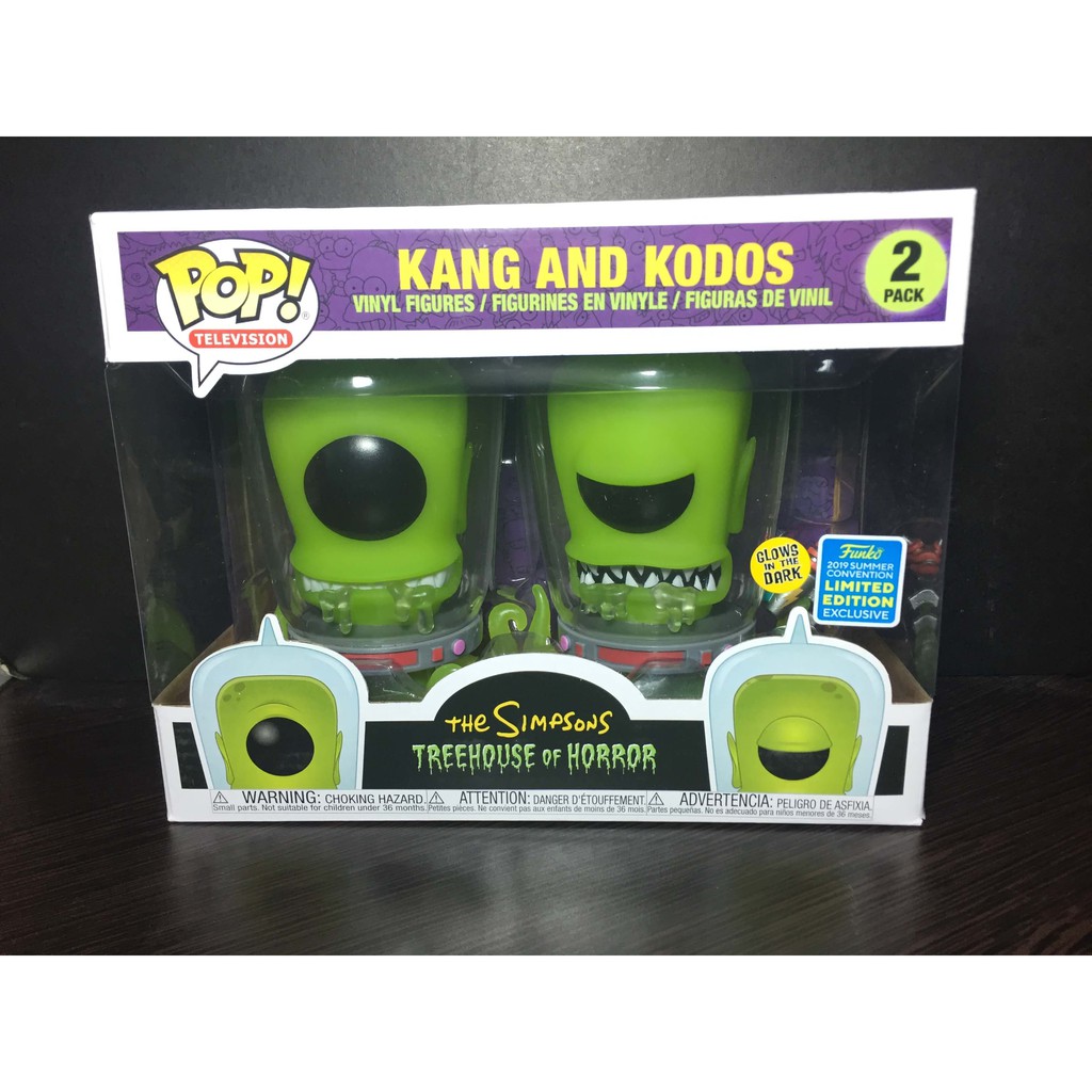 kang and kodos funko pop