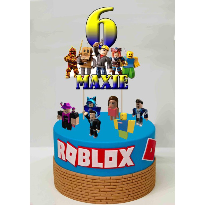 roblox-theme-customized-cake-topper-shopee-philippines