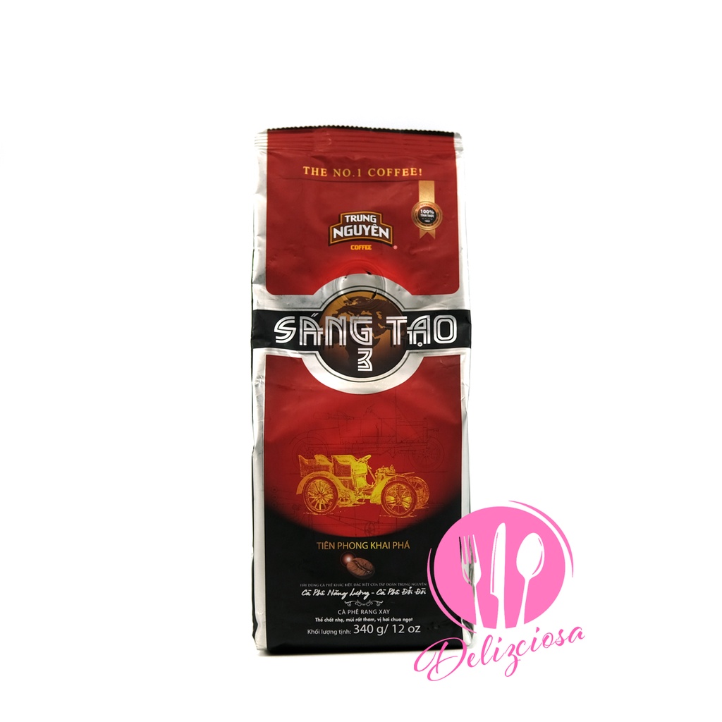 Trung Nguyen Sang Tao 3 Arabica Se Vietnamese Ground Coffee 340 grams ...
