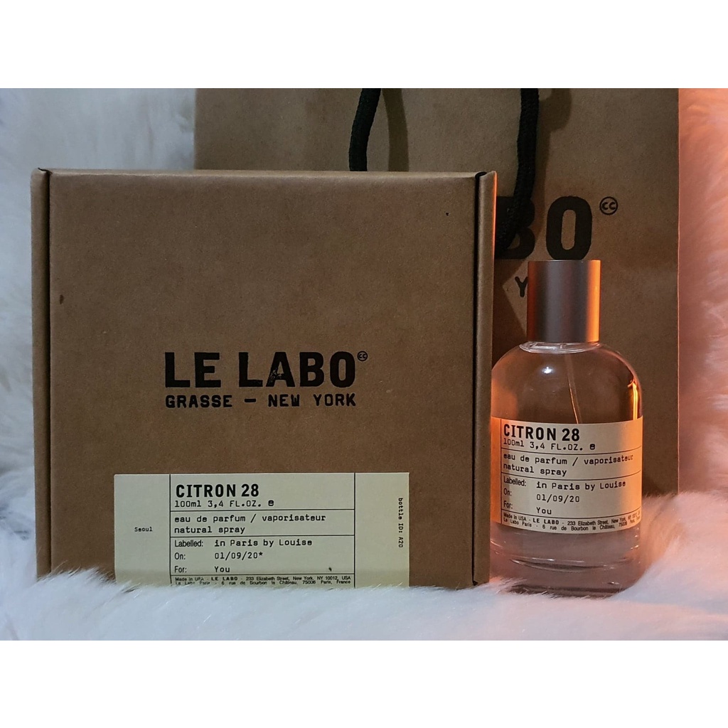 Citron 28 Le Labo Eau de Parfum for women and men 100ML | Shopee ...