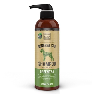 dundruff shampoo active shampoo hair shampoo Reliq Mineral Spa Shampoo 500ml - Green Tea