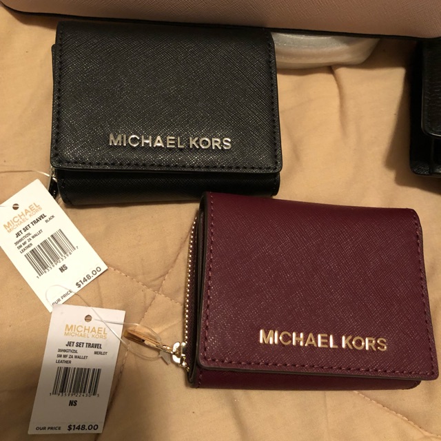 real michael kors wallet