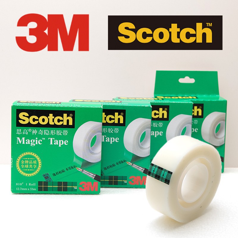3M Scotch 810 One Side Frosted Invisible Magic Tape Shopee Philippines