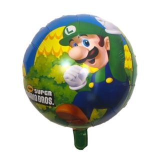 Super Mario Foil Balloons Classic Kids Toys Mario Bros Mylar Balloons ...