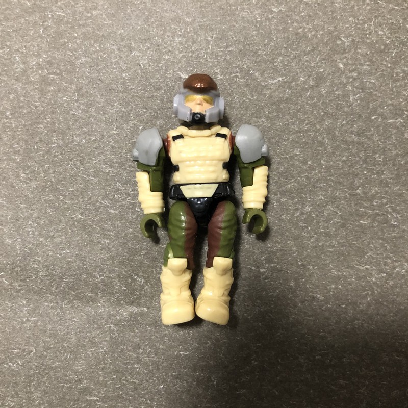 Lot of 10pcs Halo Mega Bloks Set #97110 UNSC Tan Marine Mini Figure Collection 