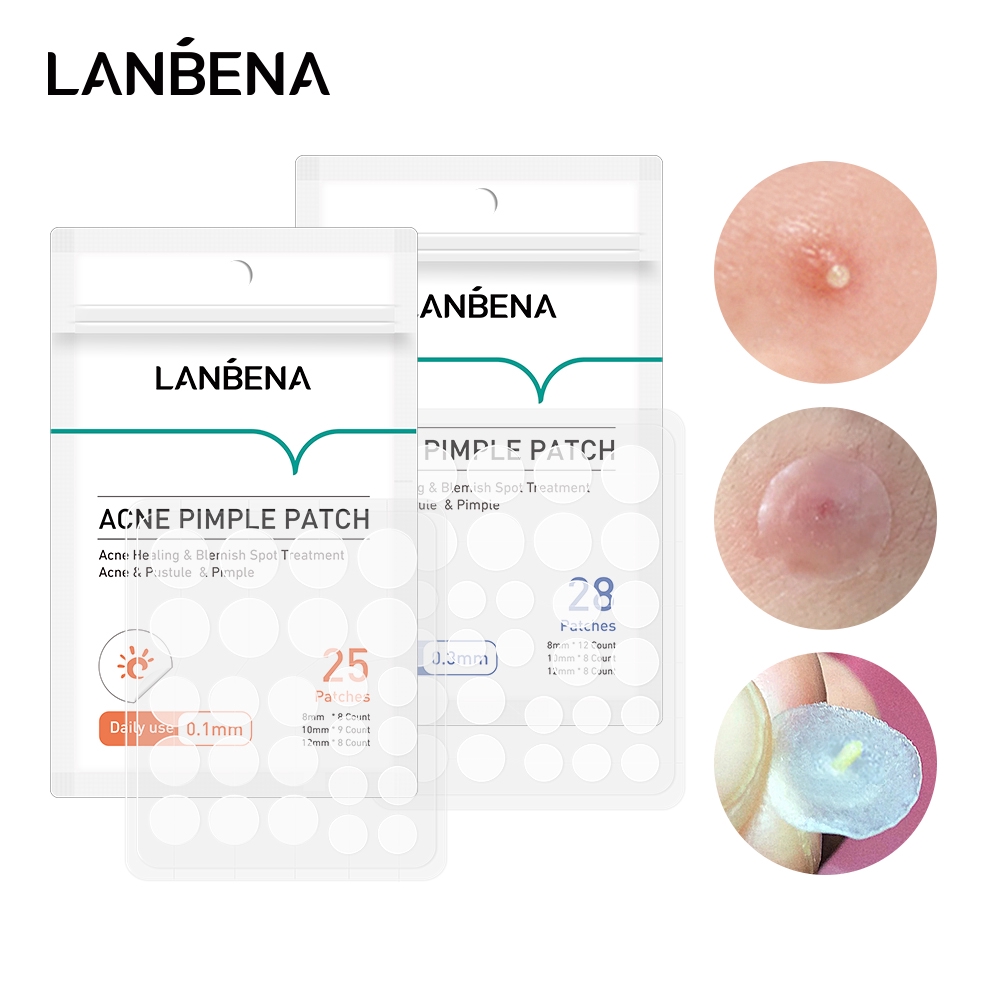 LANBENA Acne Pimple Patch (Daily Use +nigh Use)Shrink Pores Get rid of