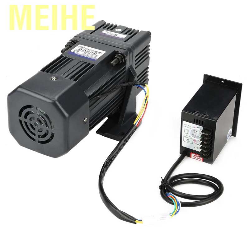 50K Speed Adjustment Motor Reduction Motor CW//CCW Reduction Motor with Gearbox Governor AC 220V 200W M6200-502