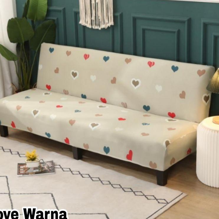 Ozd Sofa Bed Cover Informa Elastic Sofa Bed Cover Strecth Motif Shopee Philippines
