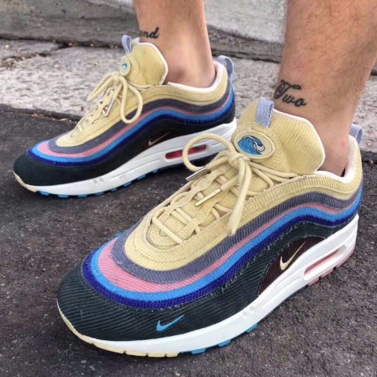 Nike Sean Wotherspoon x Air Max 97 Corduroy AJ4219-400 Black | Shopee  Philippines